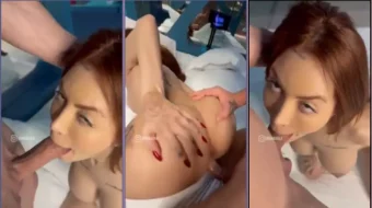 Mari Ávila follando anal caliente con un ventilador sencillo