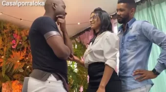 Película porno donde Jefão tiene sexo con su esposa junto a un amigo