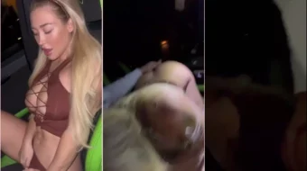 Se filtró un video de Stefanie cabalgando en un automóvil