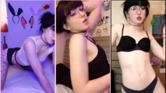 Famosa en OnlyFans, la influencer BunniI Cult baila provocativamente sin ropa