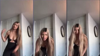 Gia Lover, la musa del momento, fue captada haciendo senos en internet