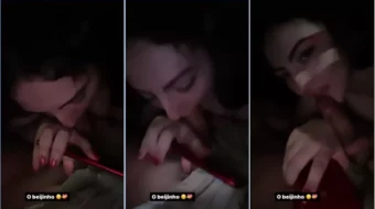 Manu Carvalho practicando sexo oral con un hombre
