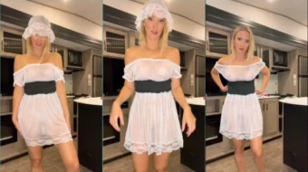 El video de Onlyfans de Vicky Stark disfrazada de halloween desnuda