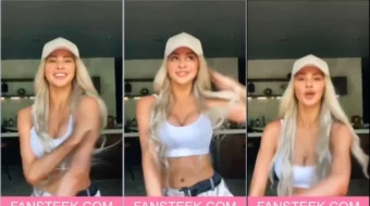 Se filtró un video de desnudos de Kristen Hancher en TikTok