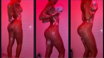 Carolina Samani expuesta en vídeo filtrado en la ducha