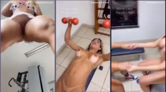 Paula Lima y Alyne Lary muestran su cuerpo y sensualidad en el gimnasio mientras se deleitan con la práctica de la autocomplacencia