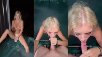 Vídeo de pago por visión con contenido íntimo en el jacuzzi de Lilylanes filtrado