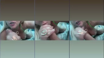 Cinthia Santos haciendo esperma oral y recibiendo en la boca