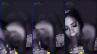 Piel bronceada y nuevamente protagonizando un video para adultos filtrado