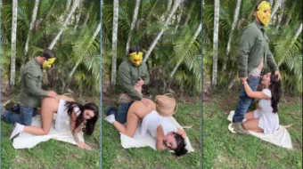 Se ha filtrado un video íntimo de Emily Rinaudo en un picnic