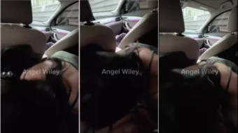 Wiley, el ángel mamada, es atrapado haciendo una mamada para una celebridad dentro del auto