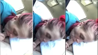 Corona pagando la carrera de Uber con una mamada dentro del auto