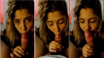 ¡Gulosa deja al chico loco de placer con una succión increíble