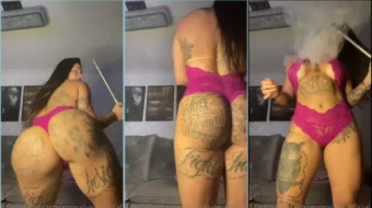 Anny Alves, la población brasileña llena de tatuajes, ¡en un video muy picante